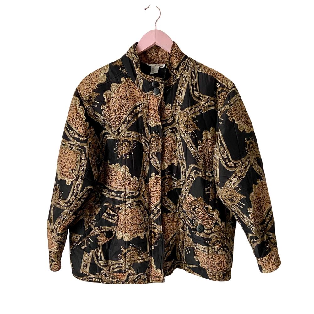 Anna and Frank Silk Vintage Bomber Jacket
